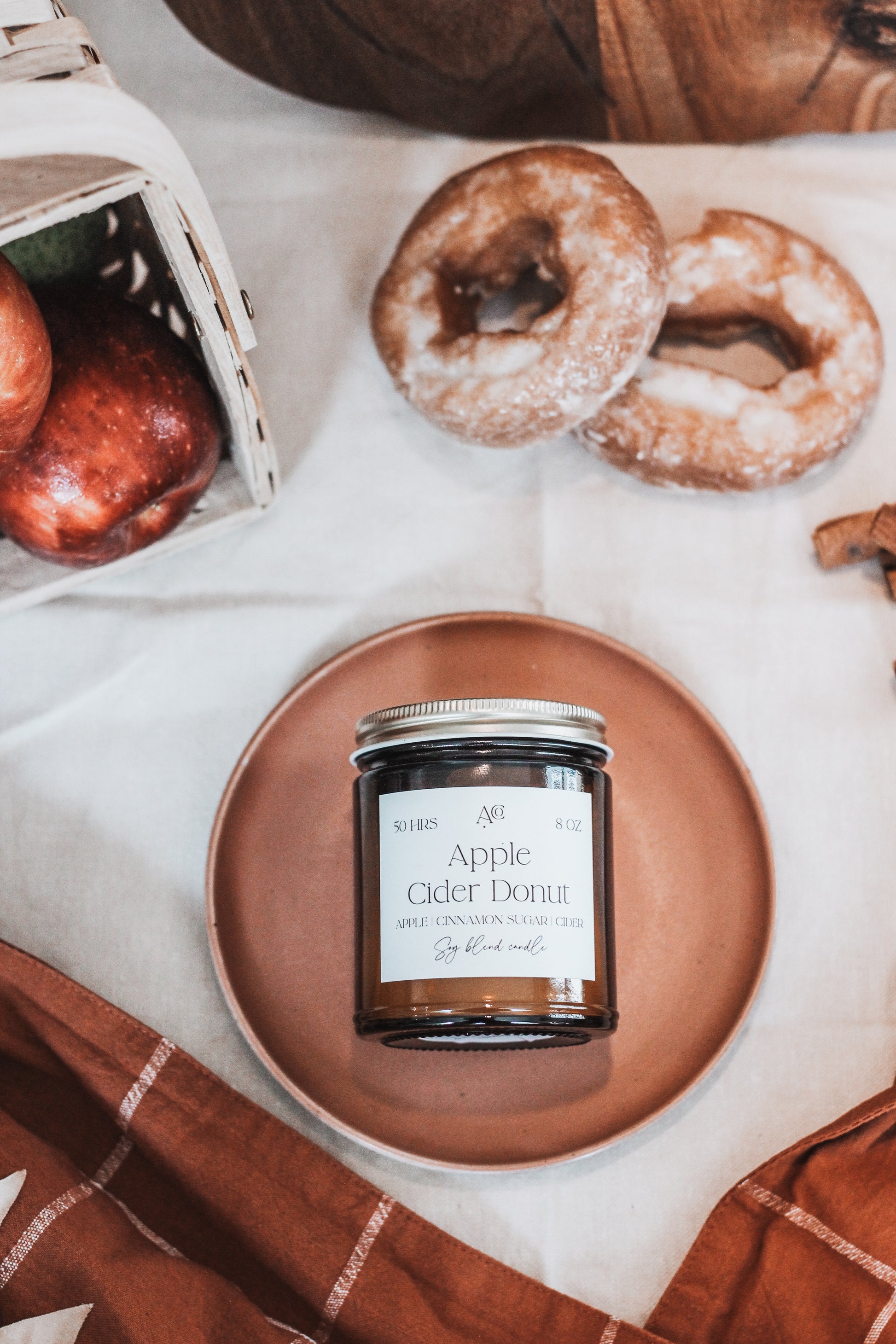 APPLE CIDER DONUT Soy Blend Candle