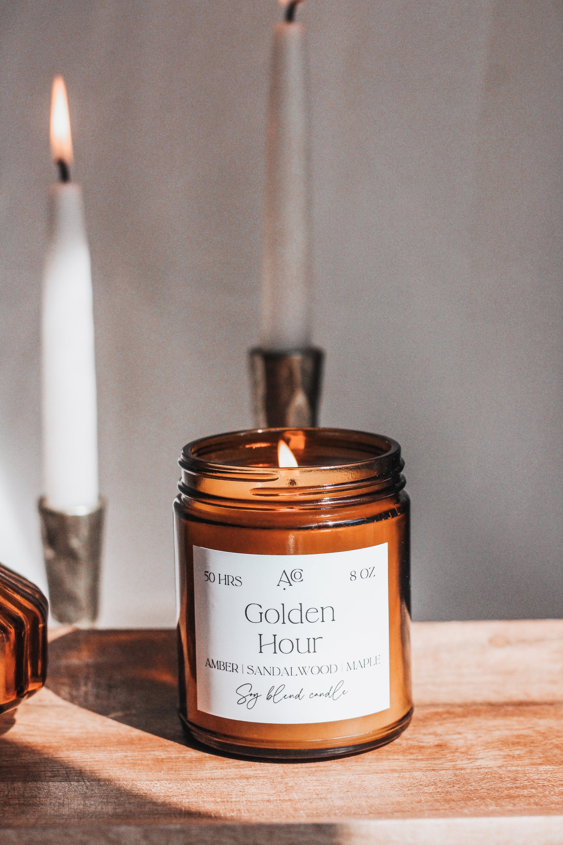 GOLD HOUR Soy Blend Candle