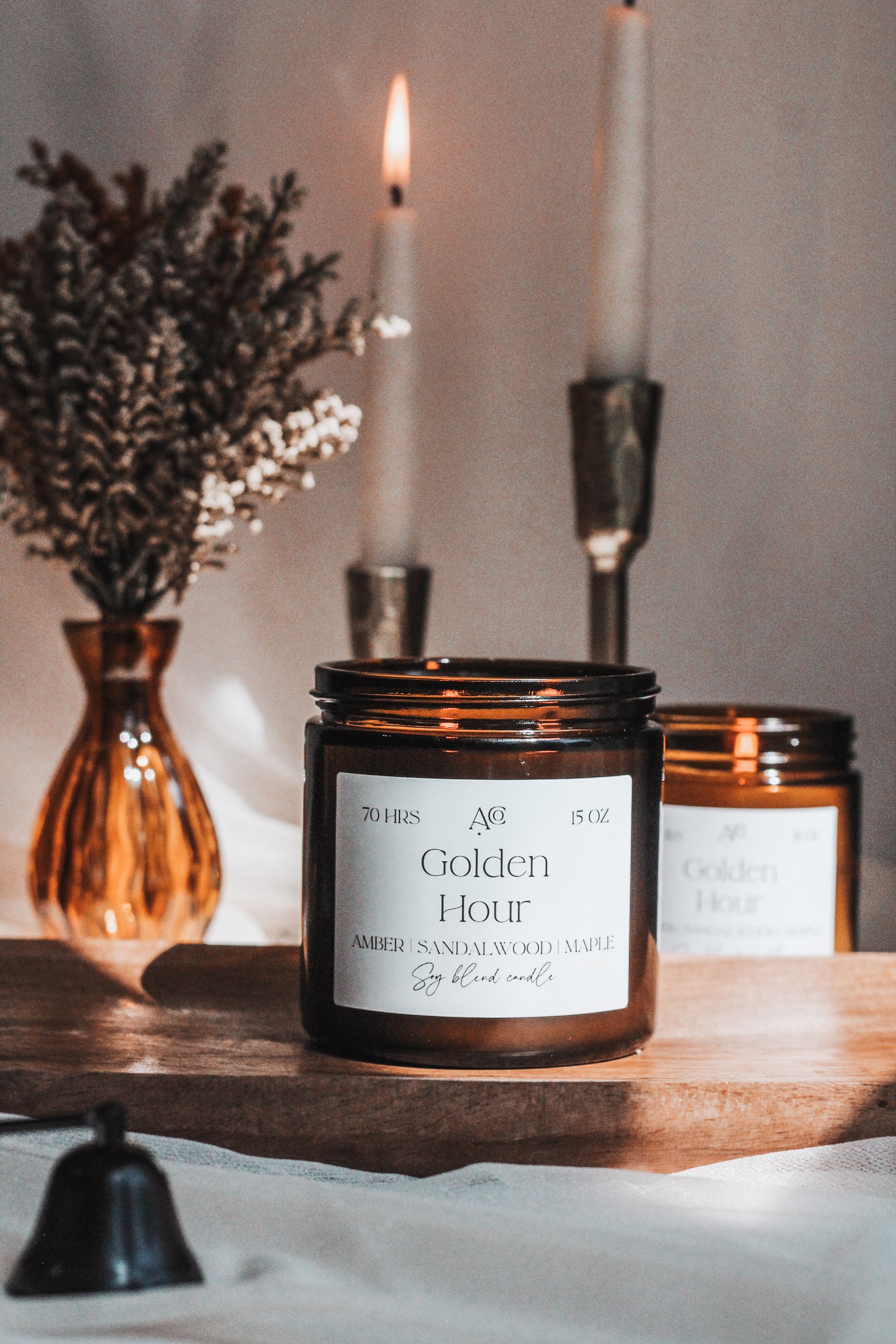 GOLD HOUR Soy Blend Candle