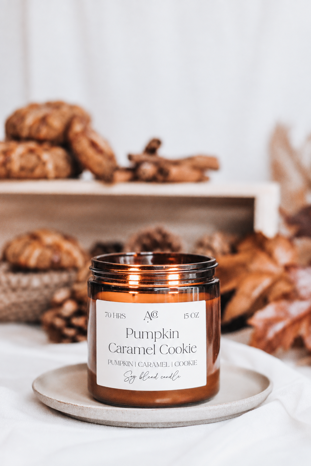 Pumpkin Caramel Cookie