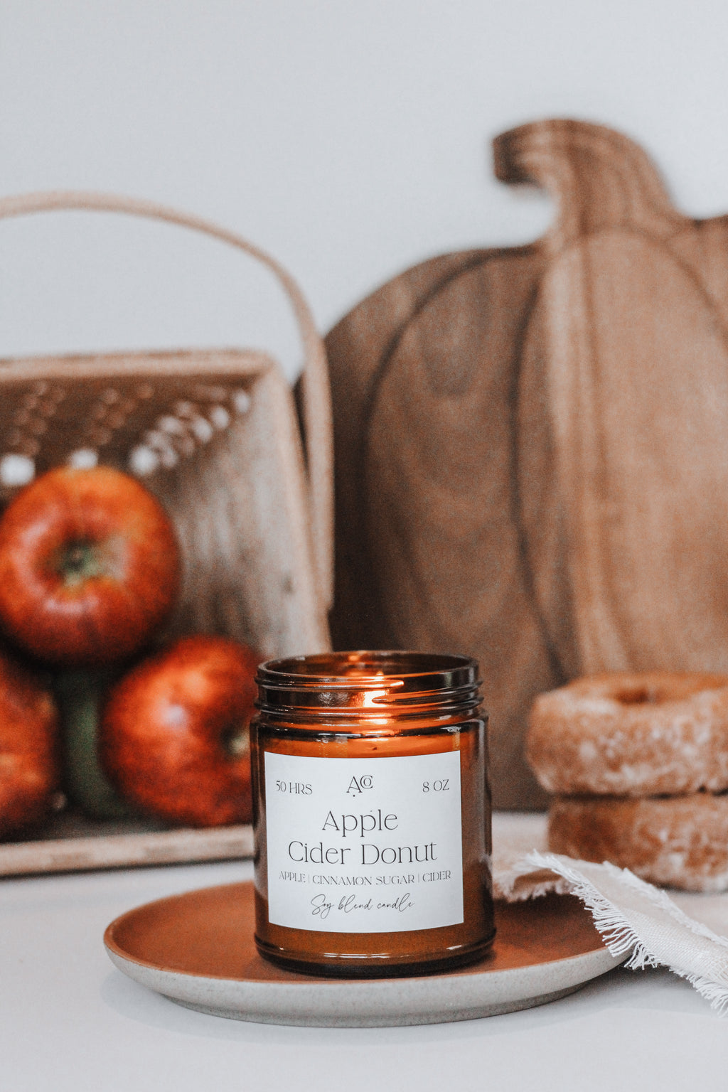 APPLE CIDER DONUT Soy Blend Candle