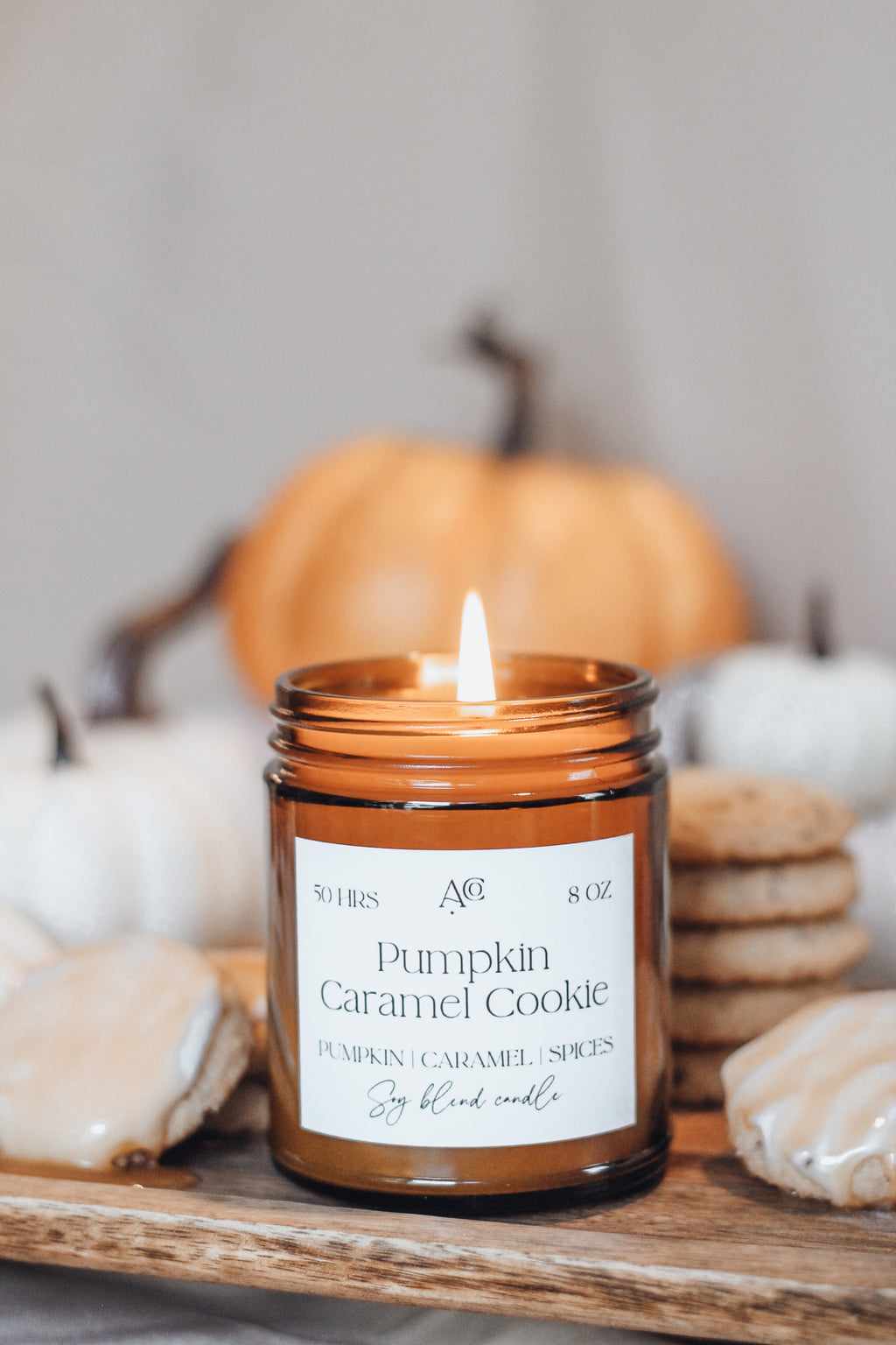 Pumpkin Caramel Cookie