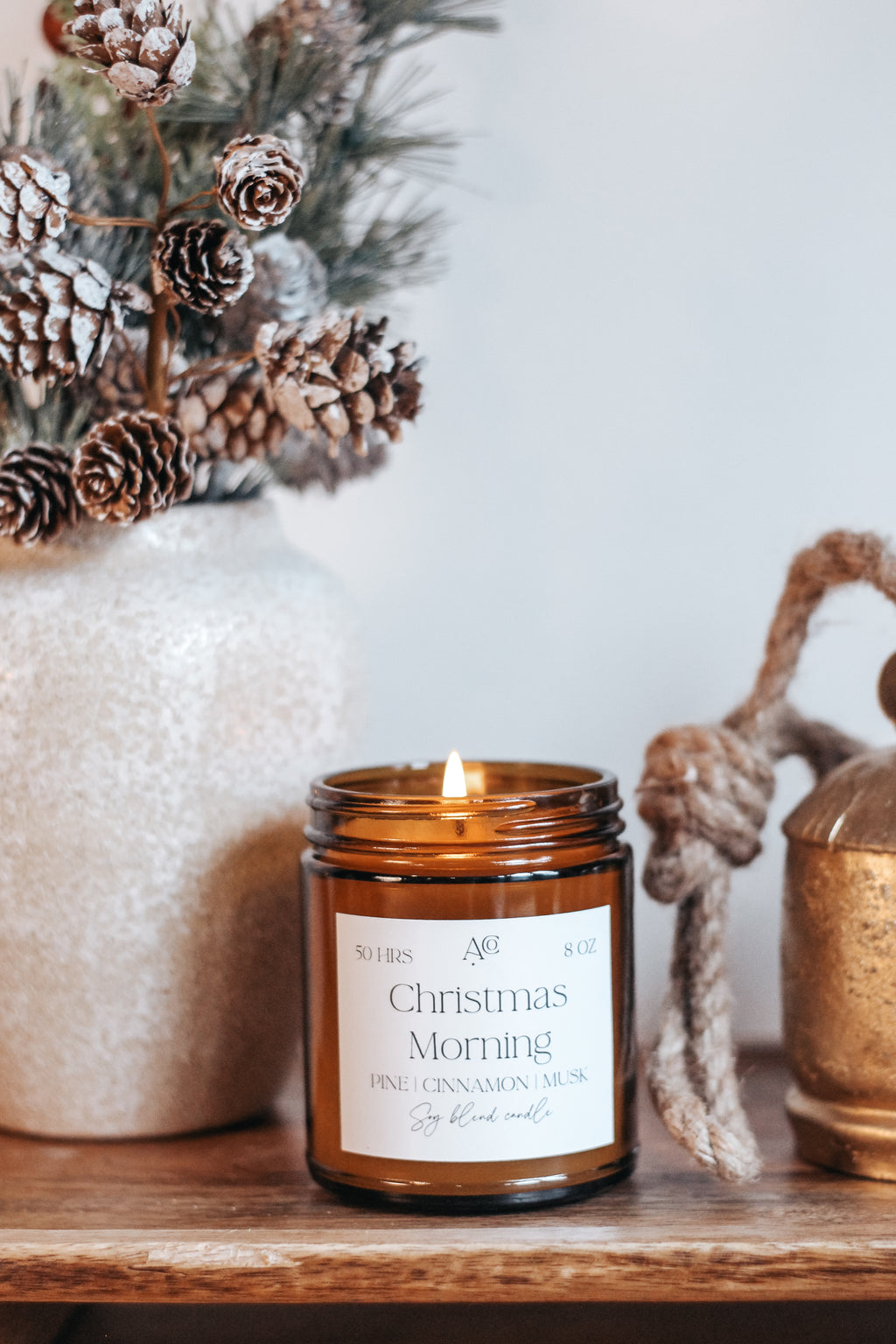 CHRISTMAS MORNING Soy Blend Candle