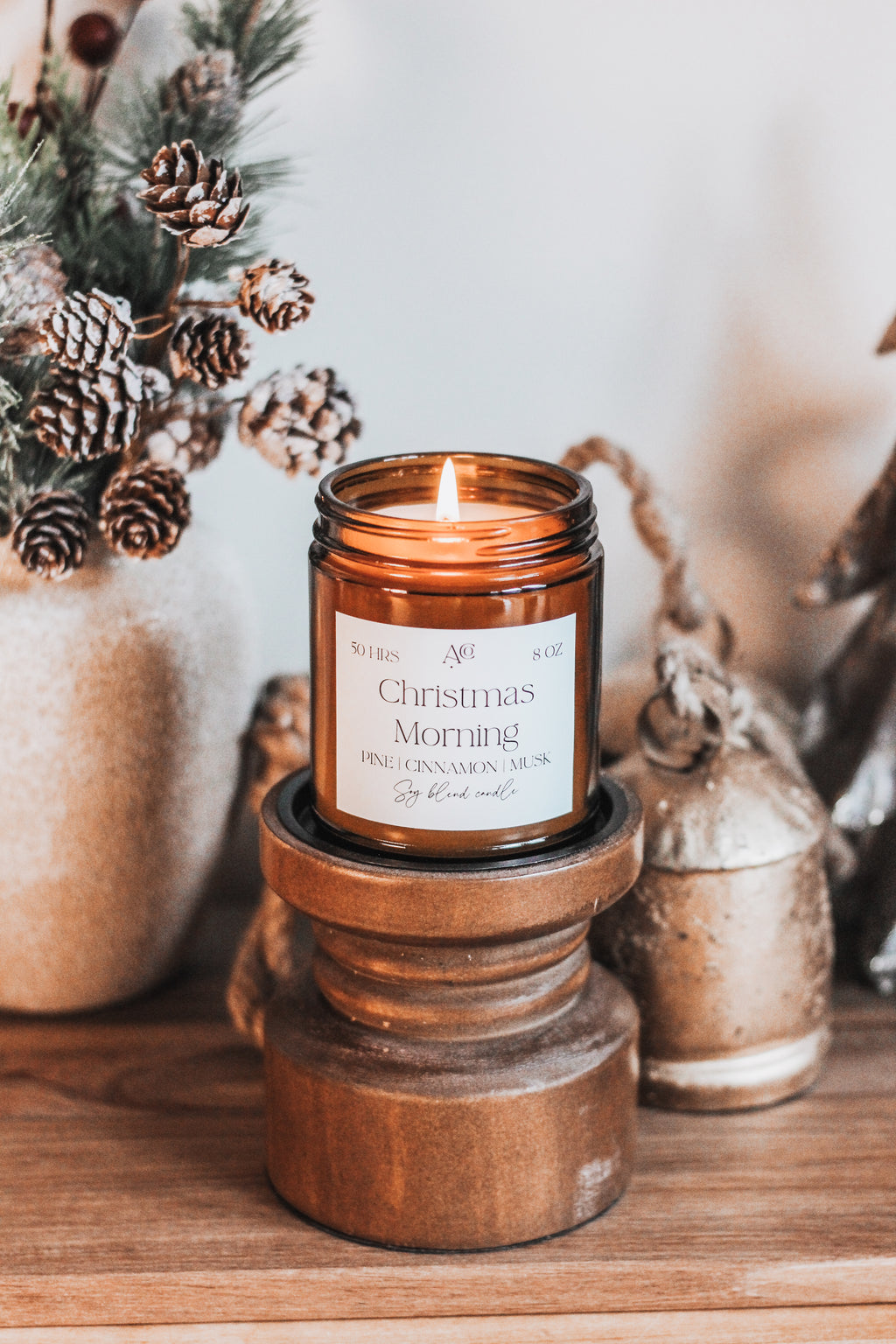 CHRISTMAS MORNING Soy Blend Candle