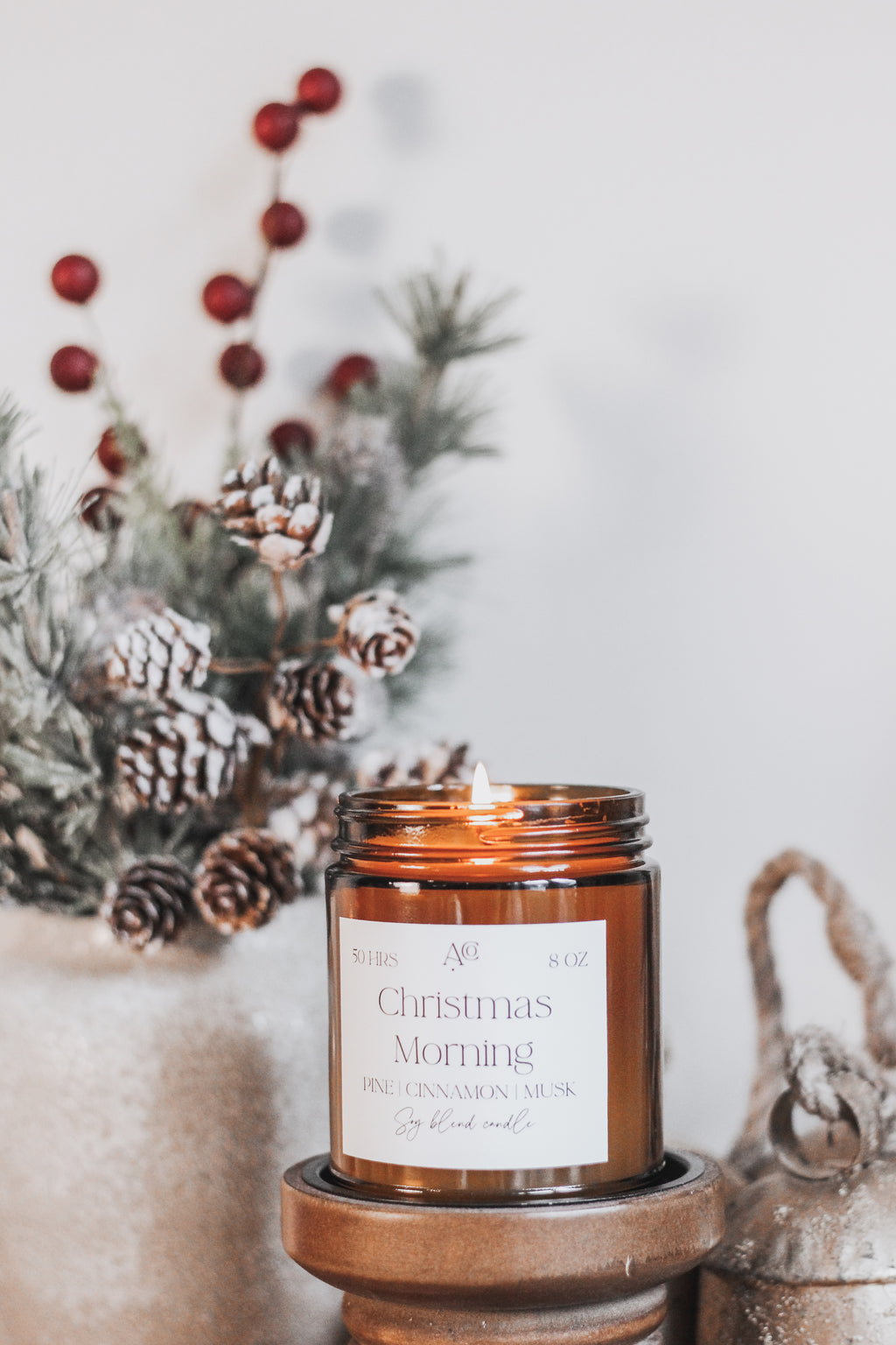 CHRISTMAS MORNING Soy Blend Candle