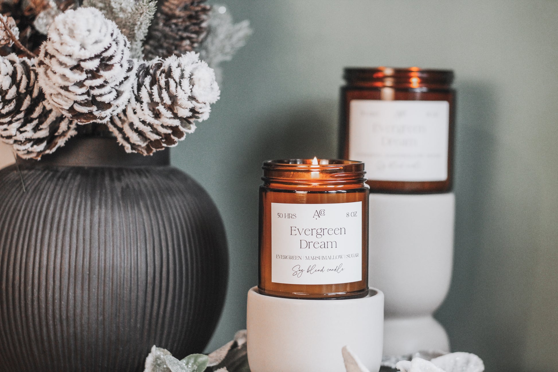 EVERGREEN DREAM Soy Blend Candle