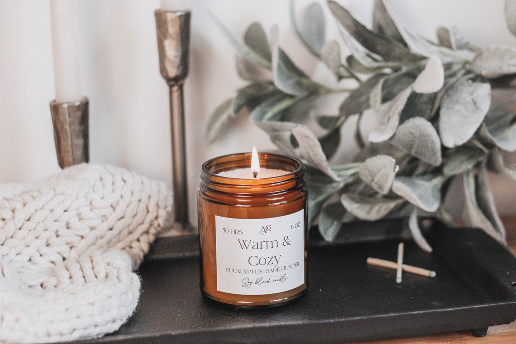 WARM & COZY Soy Blend Candle
