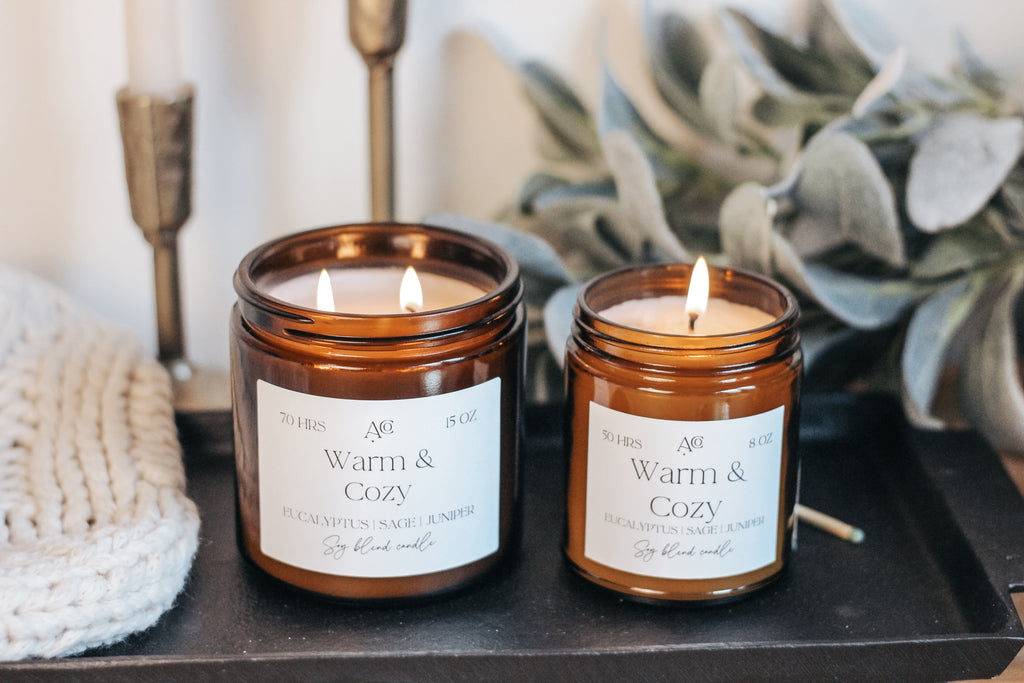 WARM & COZY Soy Blend Candle