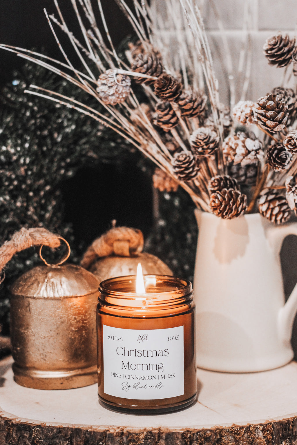 CHRISTMAS MORNING Soy Blend Candle
