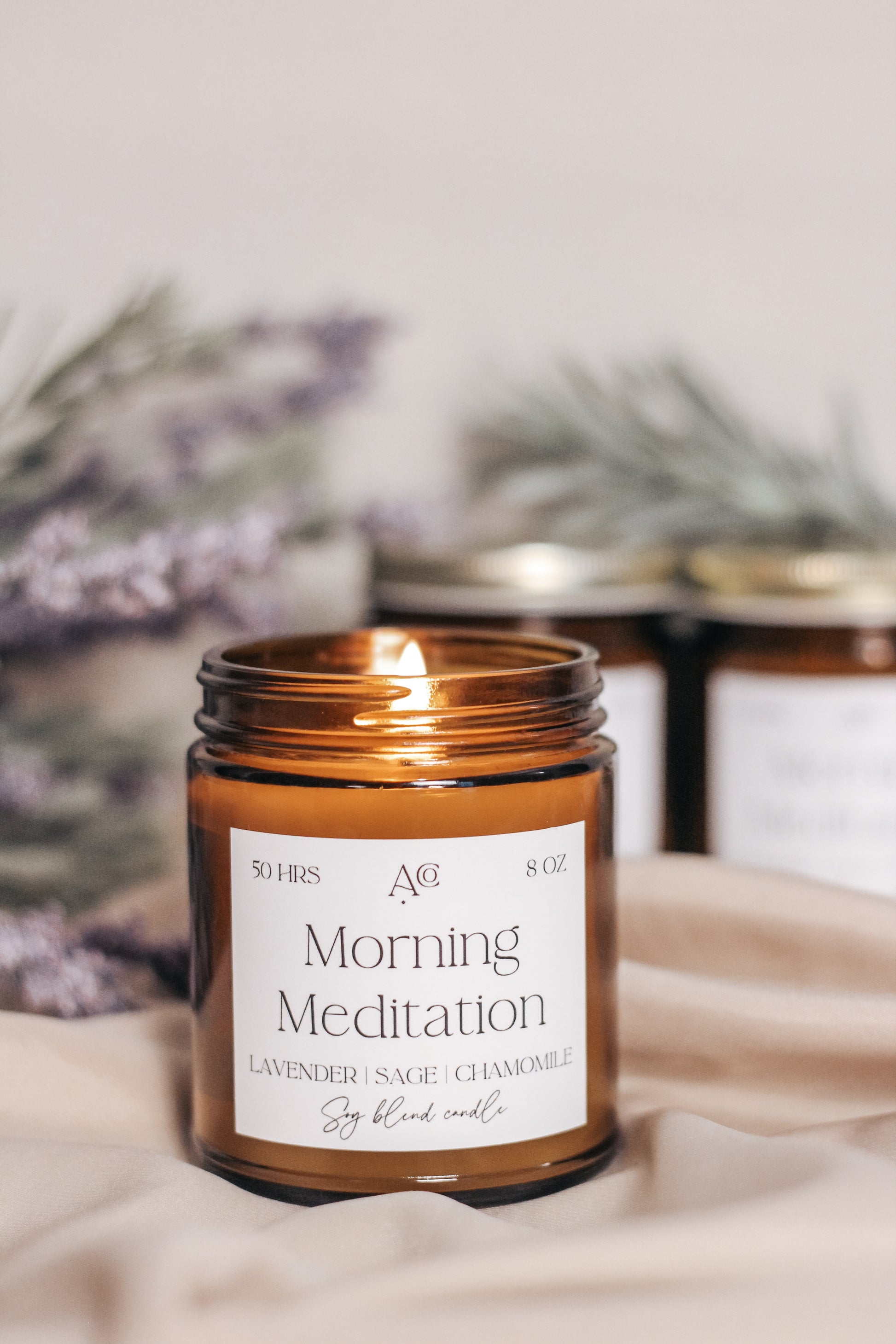 MORNING MEDITATION Soy Blend Candle