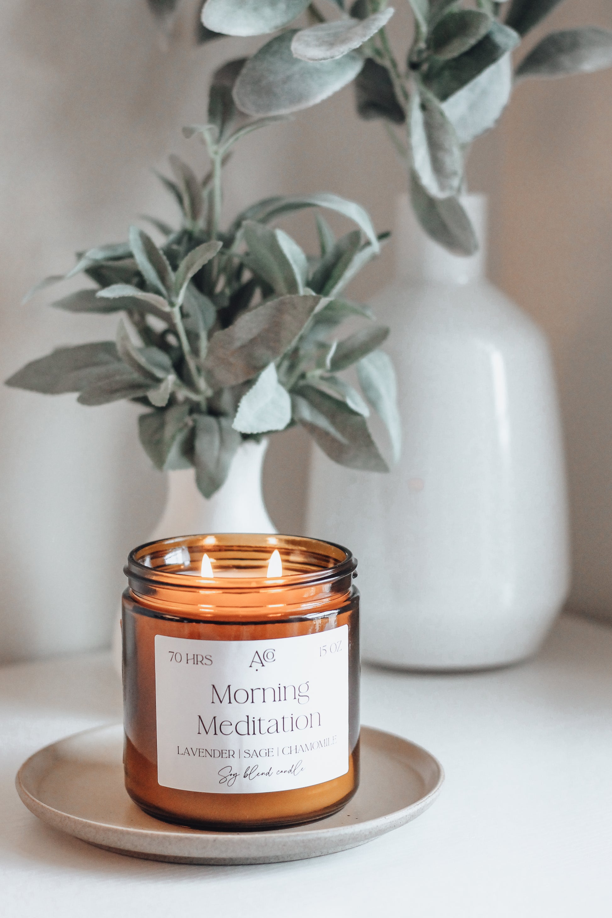 MORNING MEDITATION Soy Blend Candle