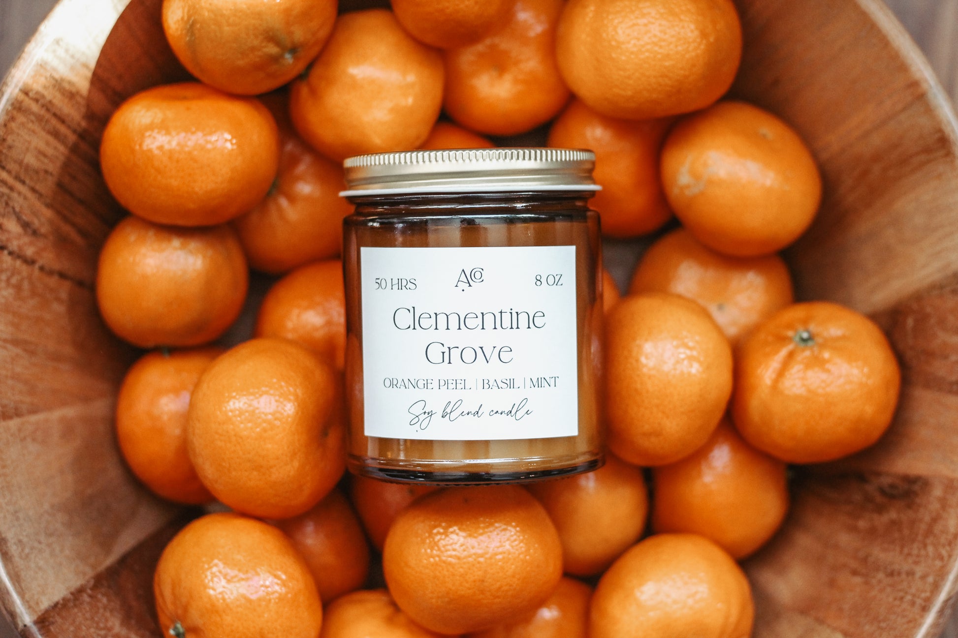 CLEMENTINE GROVE Soy Blend Candle
