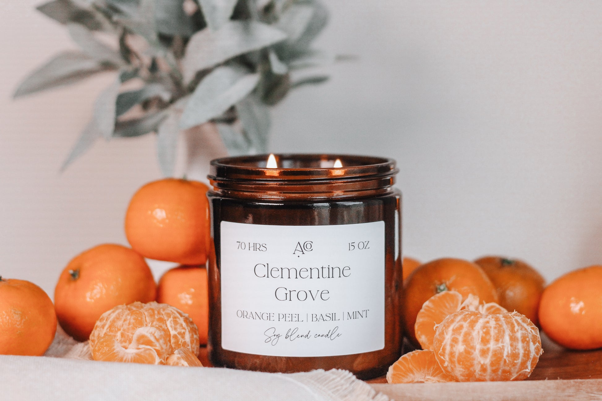 CLEMENTINE GROVE Soy Blend Candle