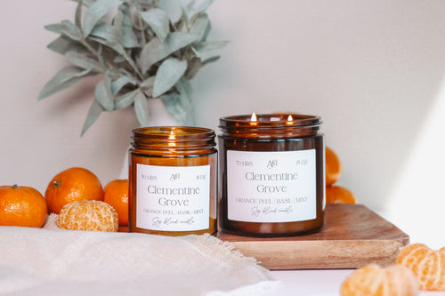 CLEMENTINE GROVE Soy Blend Candle