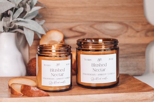 BLUSHED NECTAR Soy Blend Candle
