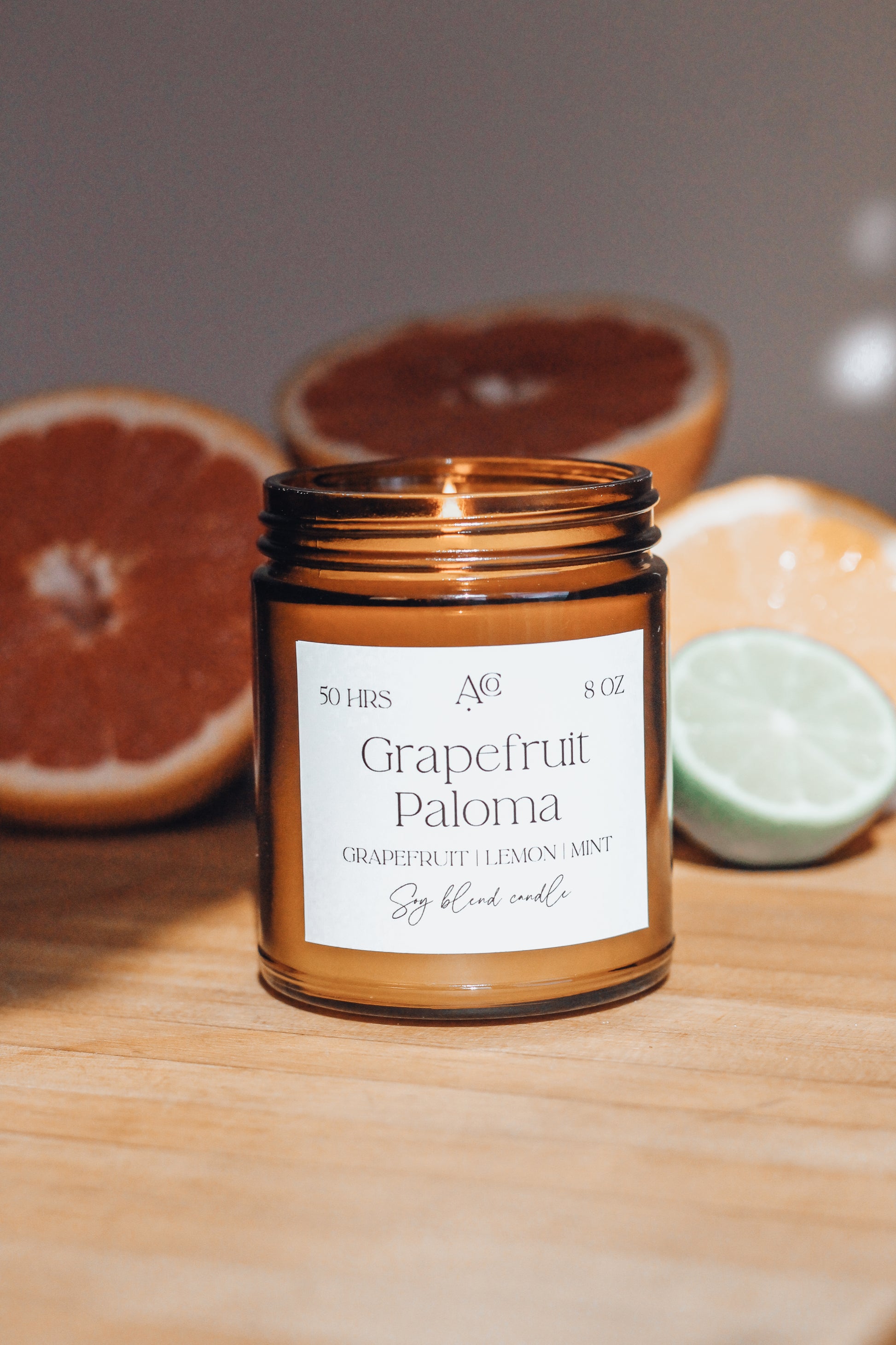 GRAPEFRUIT PALOMA Soy Blend Candle
