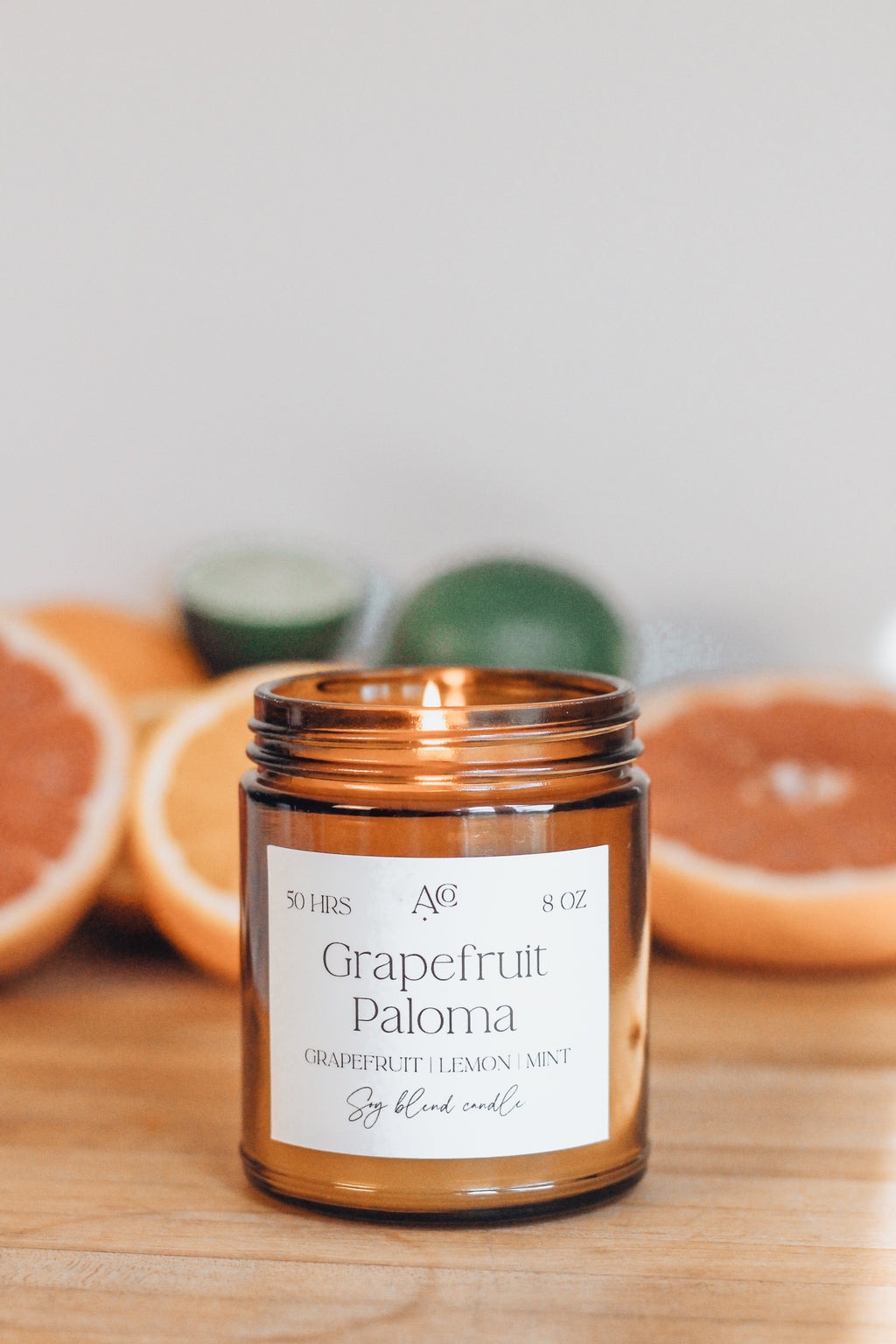 GRAPEFRUIT PALOMA Soy Blend Candle