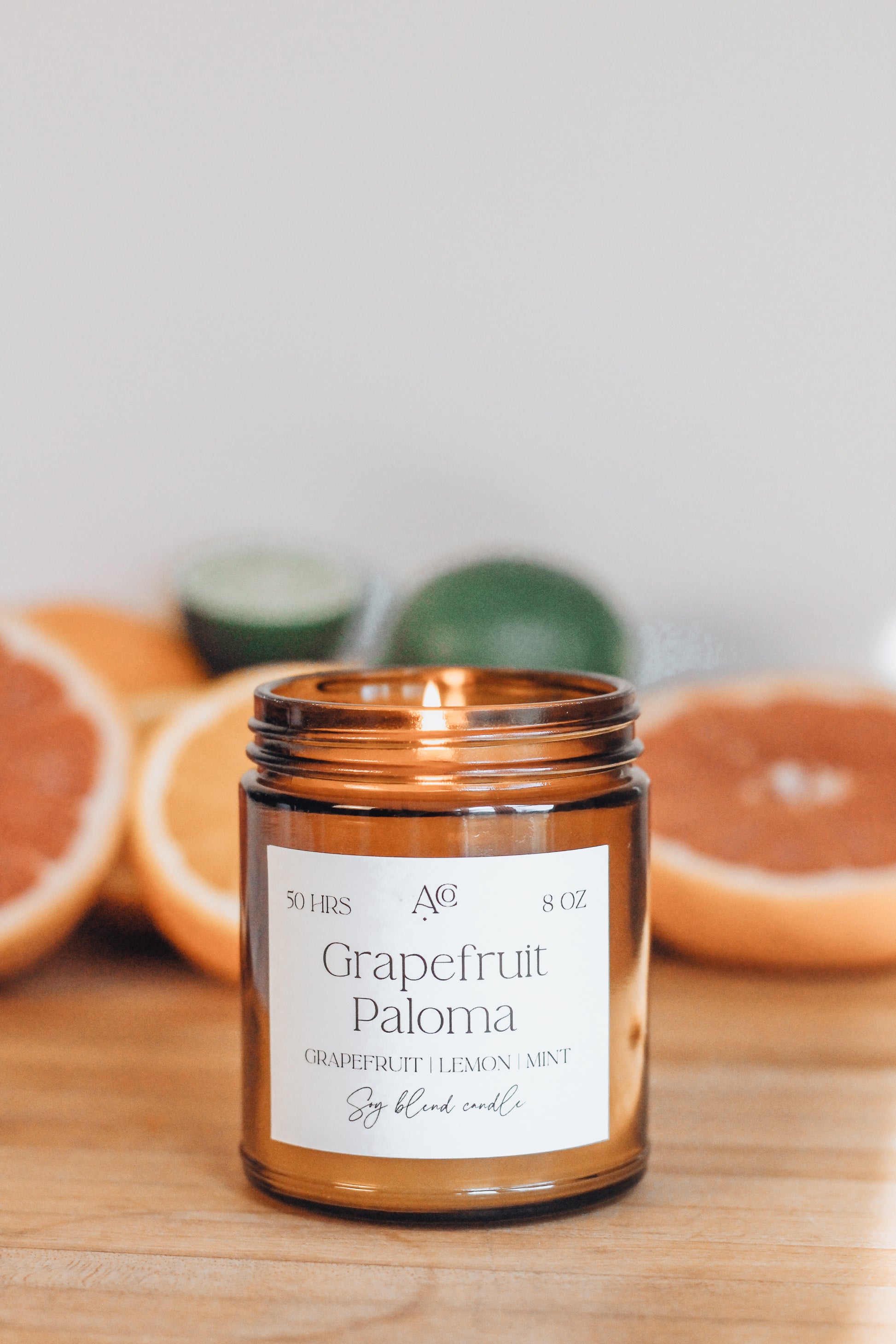 GRAPEFRUIT PALOMA Soy Blend Candle