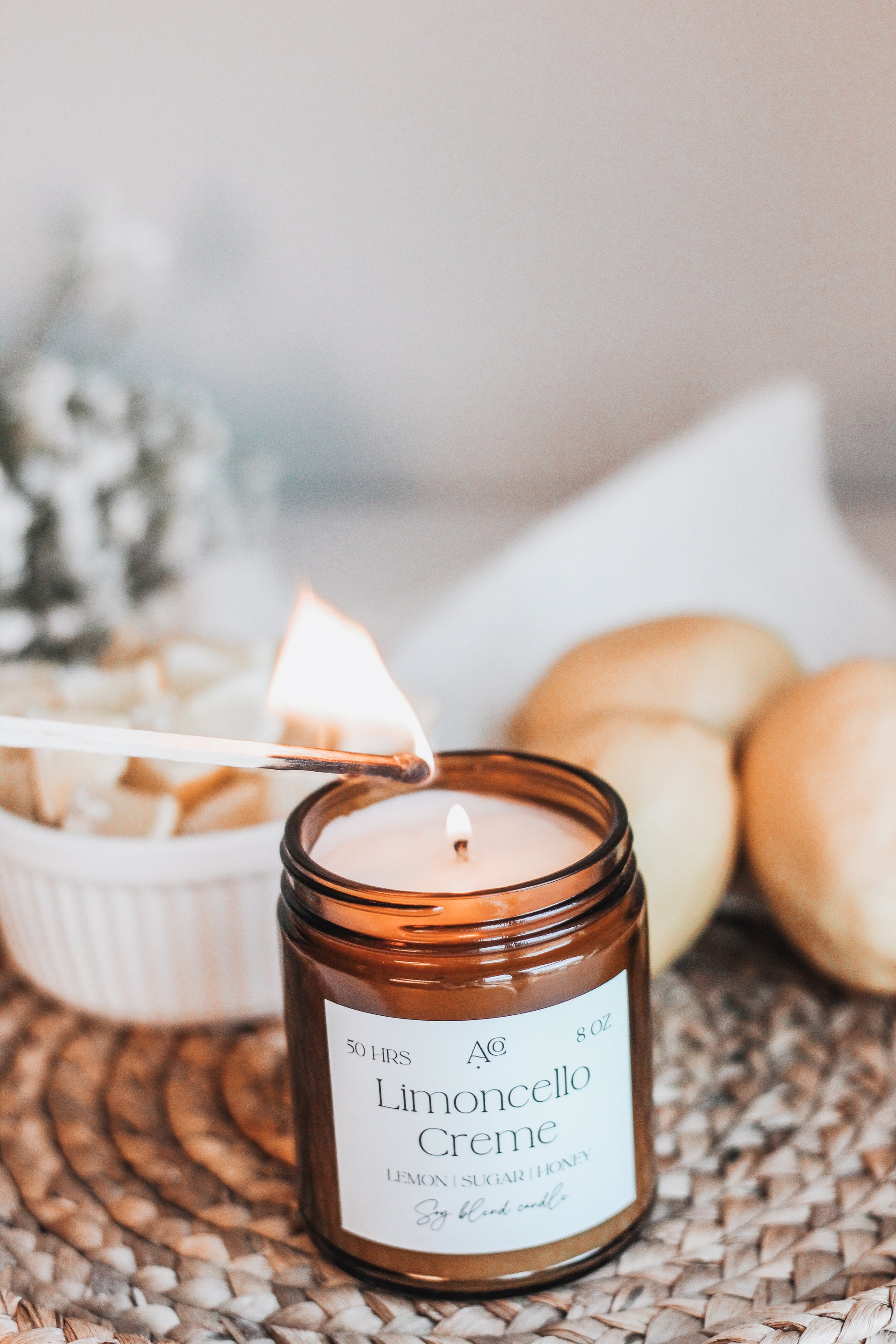 LIMONCELLO CREME Soy Blend Candle