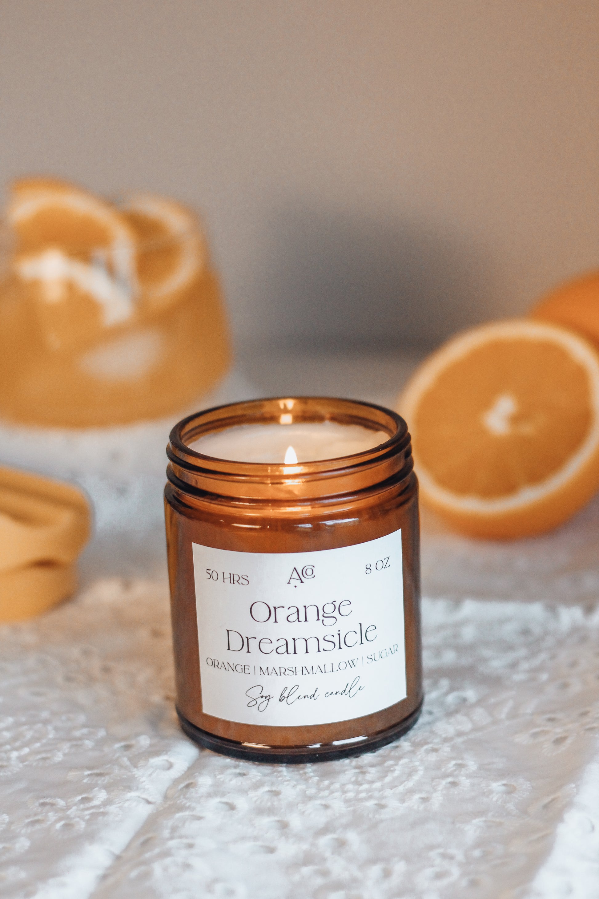 ORANGE DREAMSICLE Soy Blend Candle
