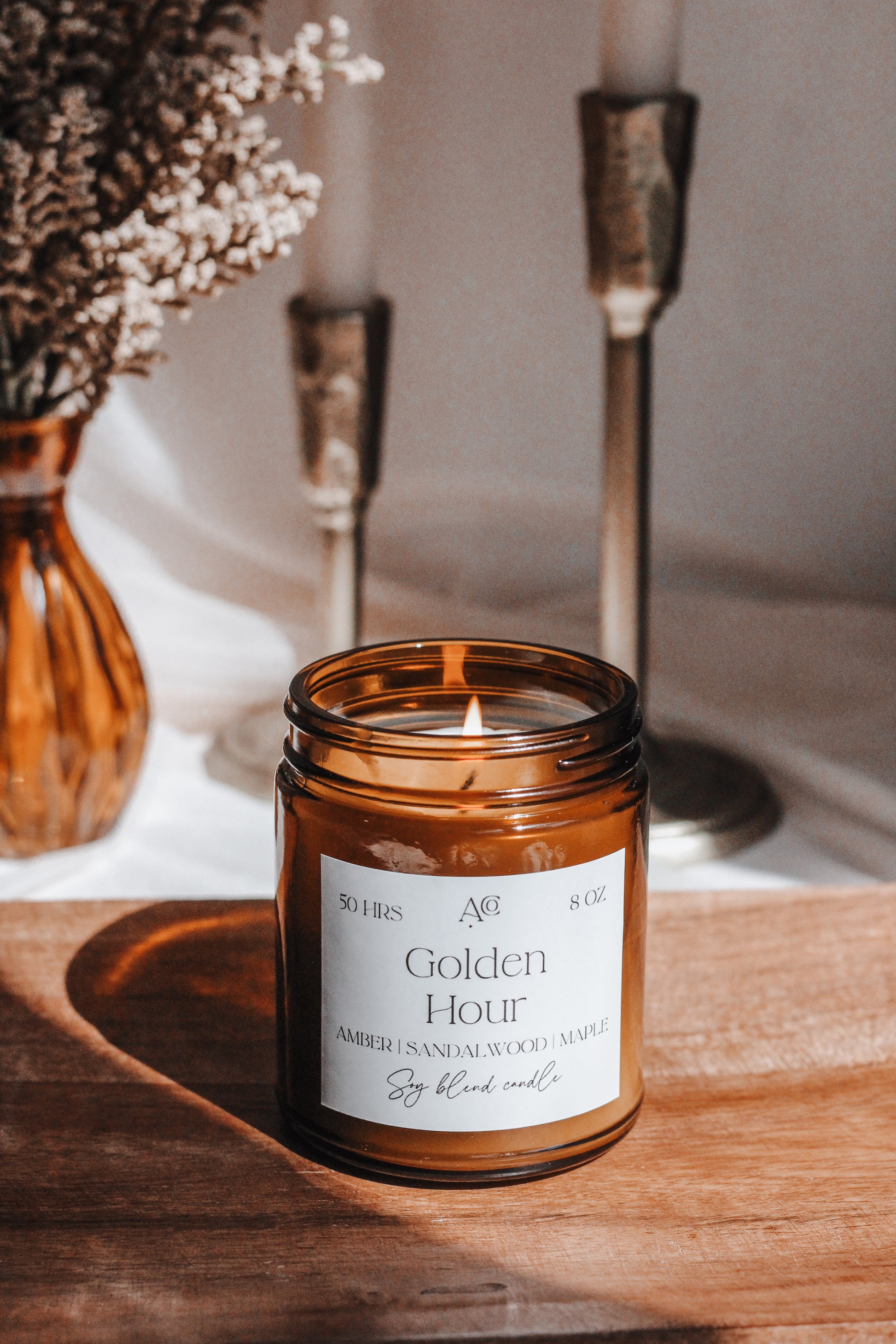 GOLD HOUR Soy Blend Candle